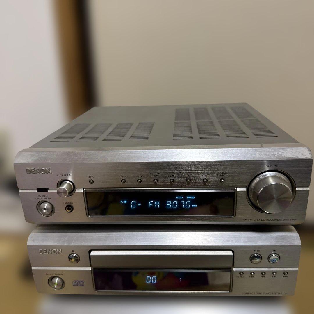 DENON DMD,DRA,DCD,DRR-F101 MDデッキ　MDプレイヤー