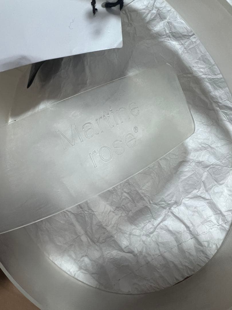 新品タグ付き　martine rose charm belt