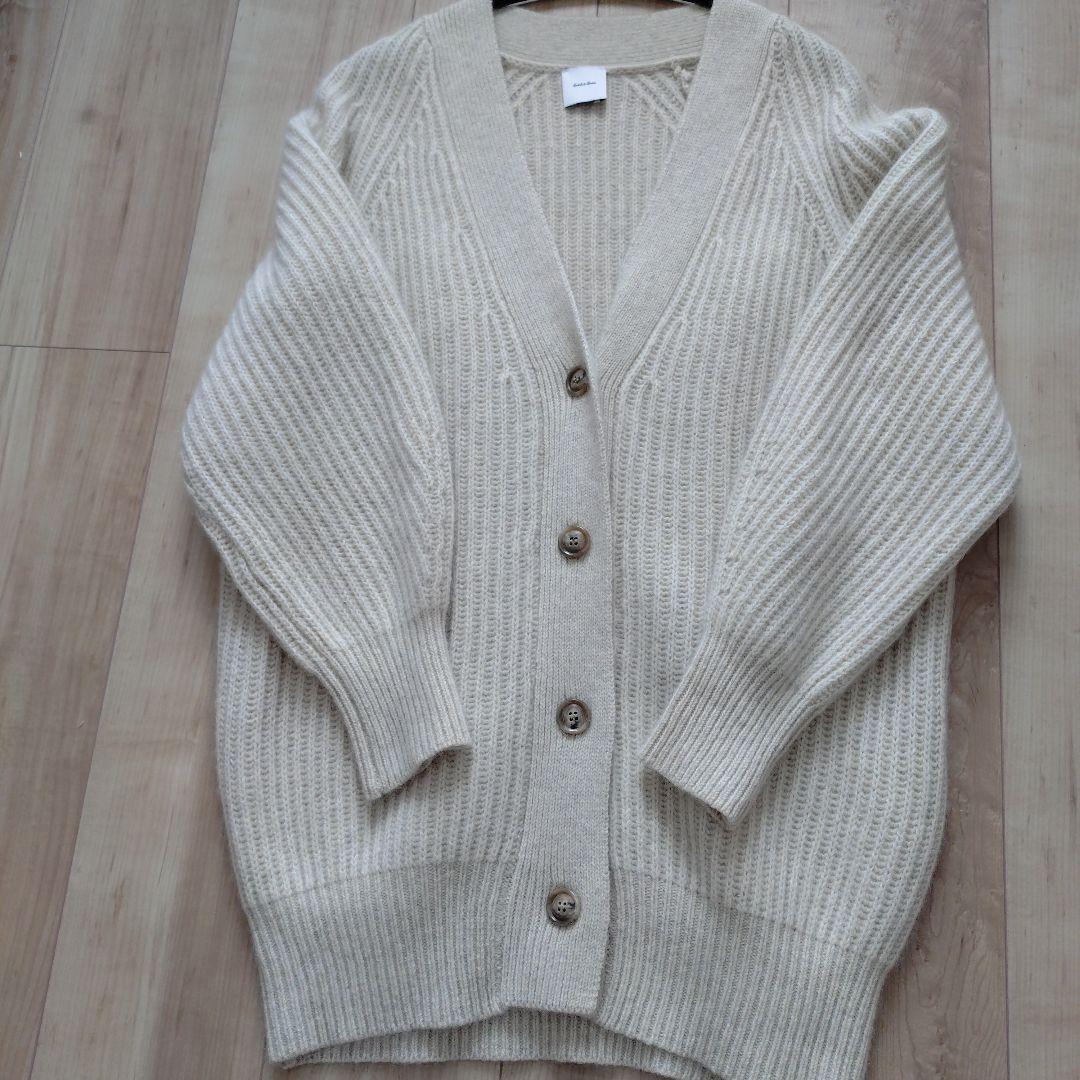 【Spick and Span】ヤクウールニットカーディガン