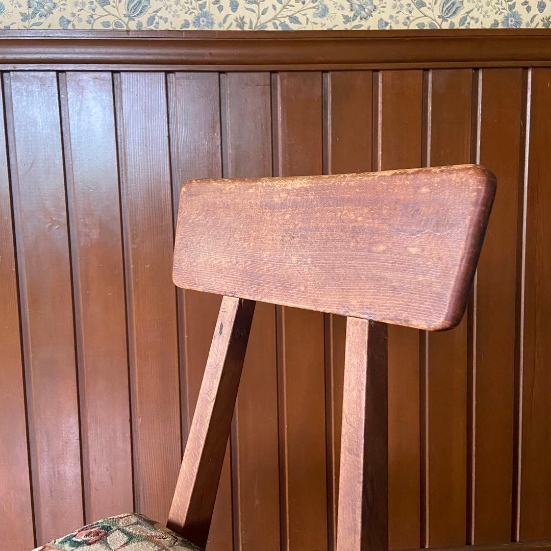 ビンテージ　チェア　椅子　古い椅子　アンティーク　昭和レトロ