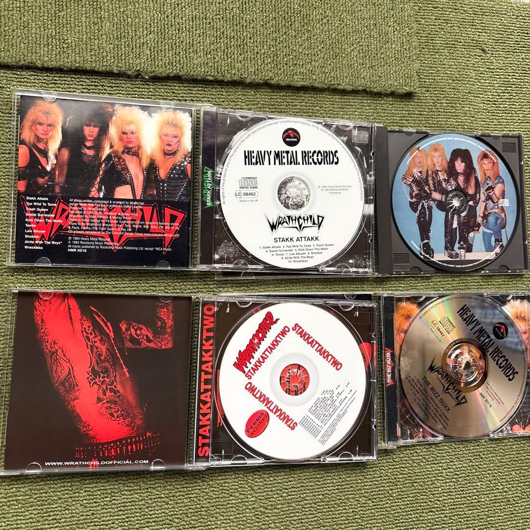 WRATHCHILD CD 4枚セット