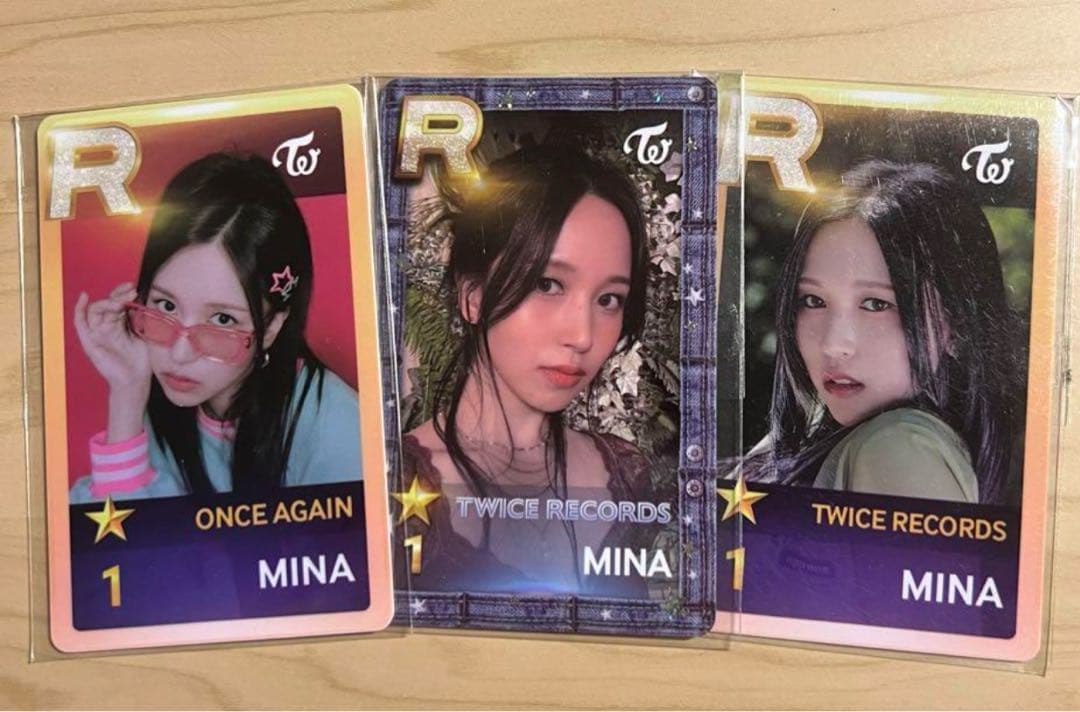 TWICE SSJYP Superstar ミナ トレカ onceagain