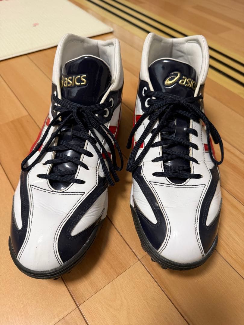 アシックスアップシューズ野球