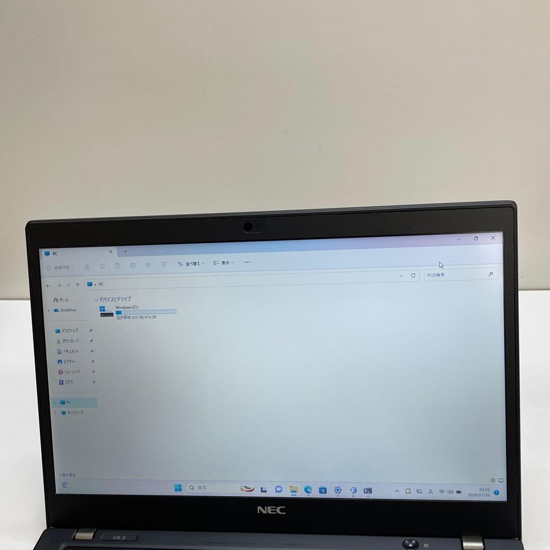 Windowsノート本体 #819 NEC VersaPro VB-9 i5-10310U SSD512G