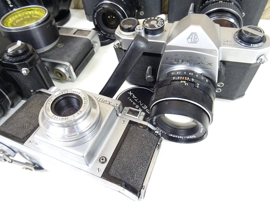 も*も様 博020 カメラ 7点 レンズ付き ペンタックス キャノン ニコン