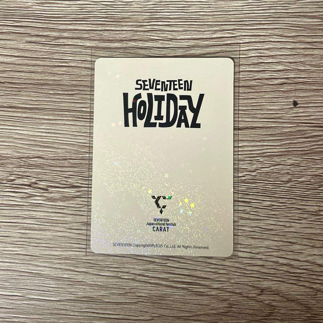 SEVENTEEN HOLIDAY FC更新特典トレカ DK ドギョム
