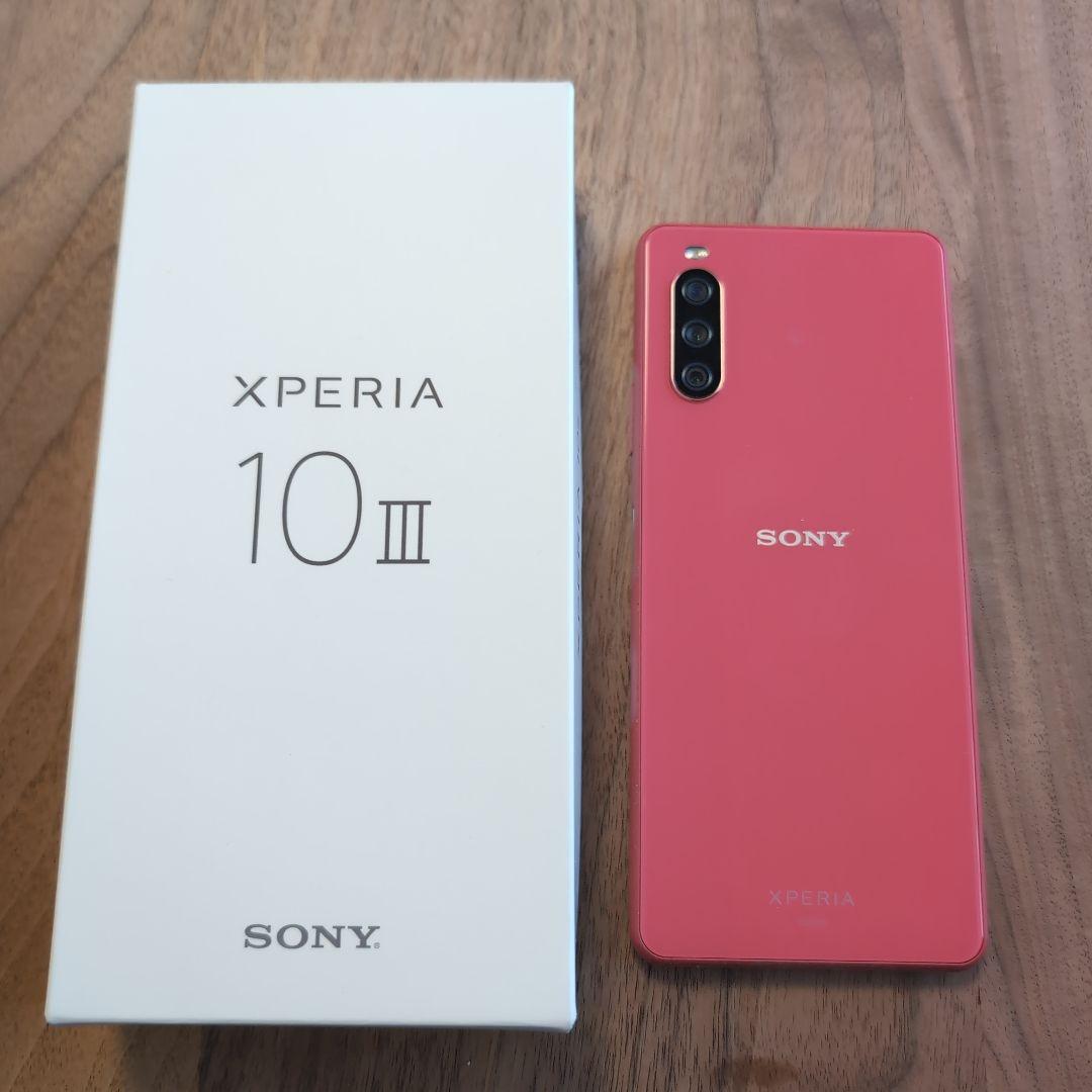Sony Xperia 10 III ピンク SGO04