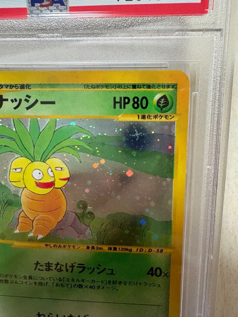 貴重 1ED ナッシー eカード 海からの風013/087 psa10 十字ホロ