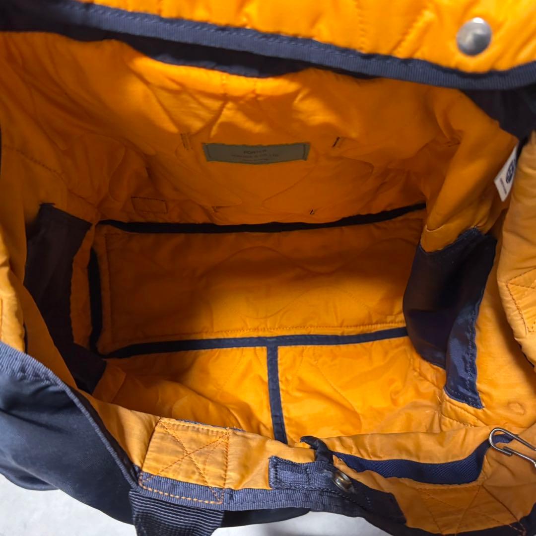 PORTER フォース トートバッグ ショルダーバッグ 2way ネイビー