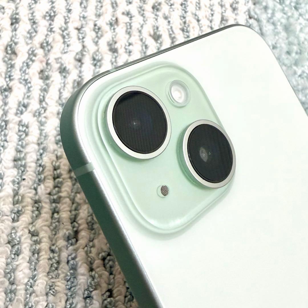 Apple iPhone15 グリーン 128GB SIMフリー