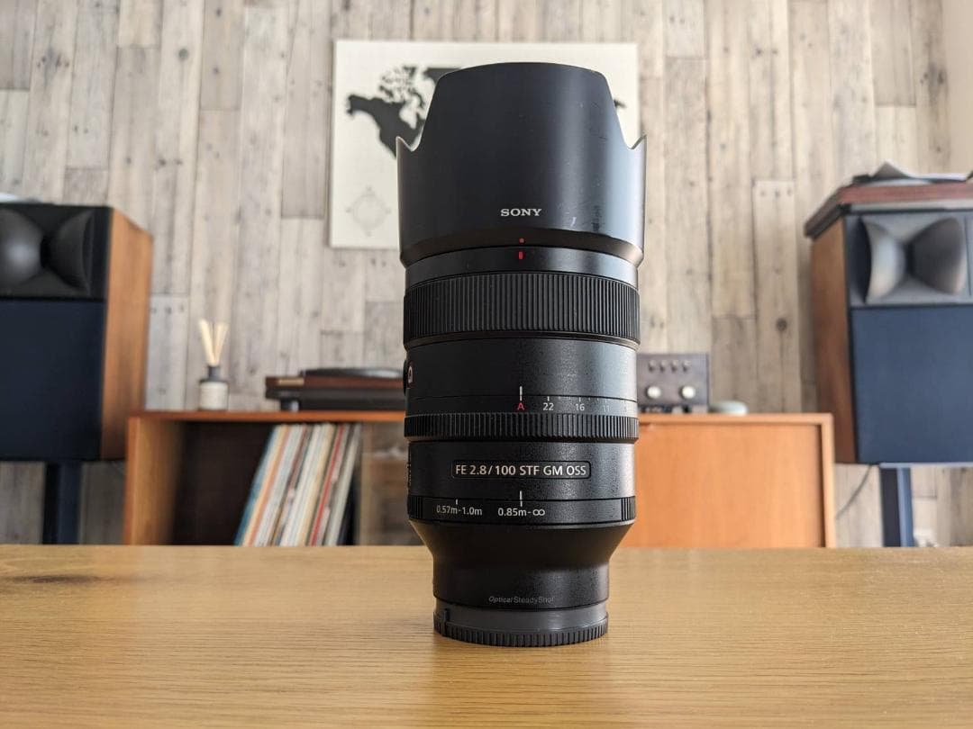 【美品】Sony FE 100mm F2.8 STF GM OSS レンズ