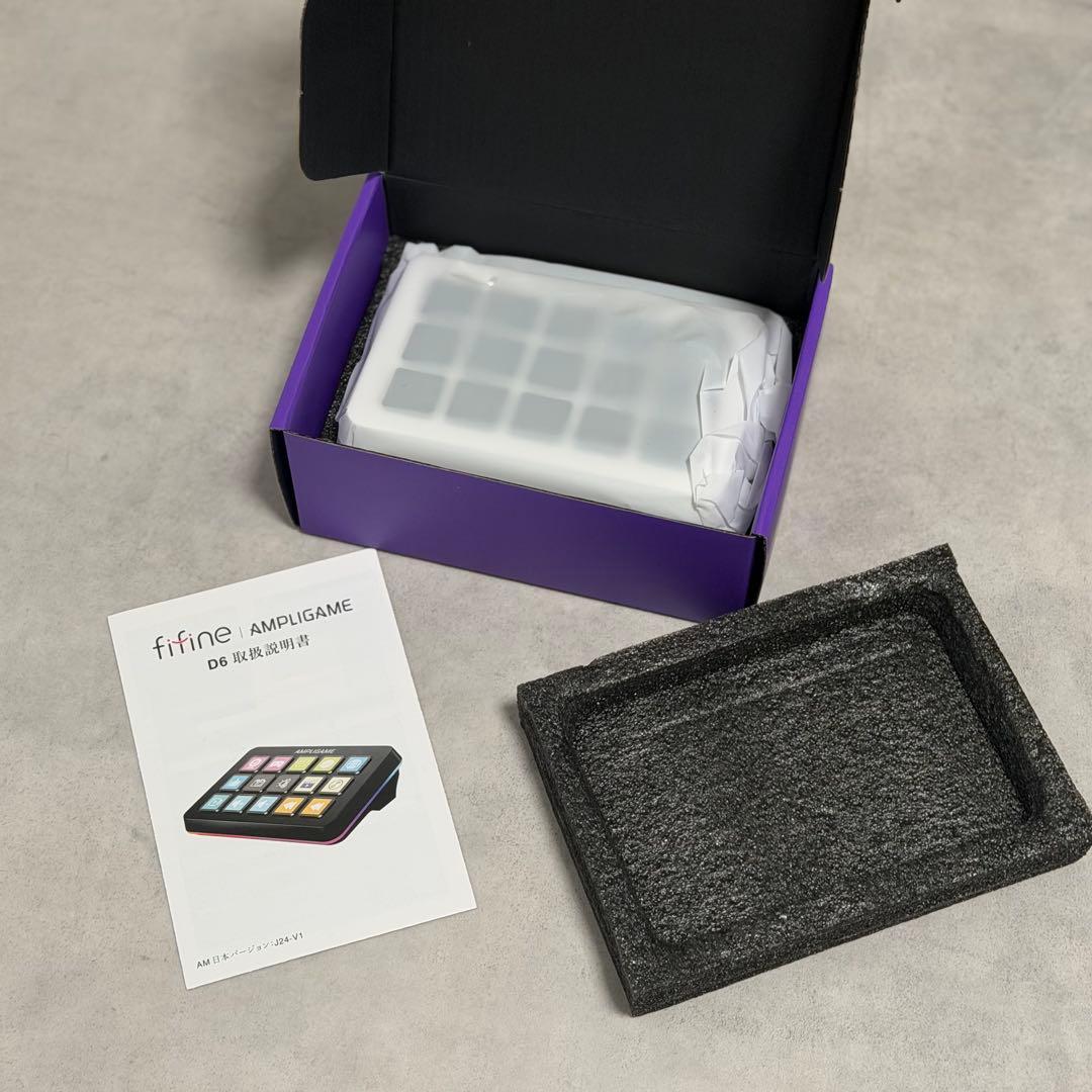 新品 FIFINE Stream 15キー配列 ストリーム ホワイト