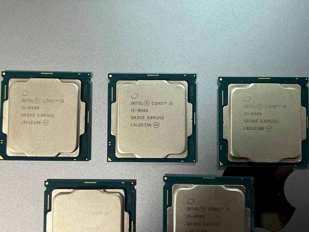Intel Core i5-8500 CPU SR3XE x 5枚セット