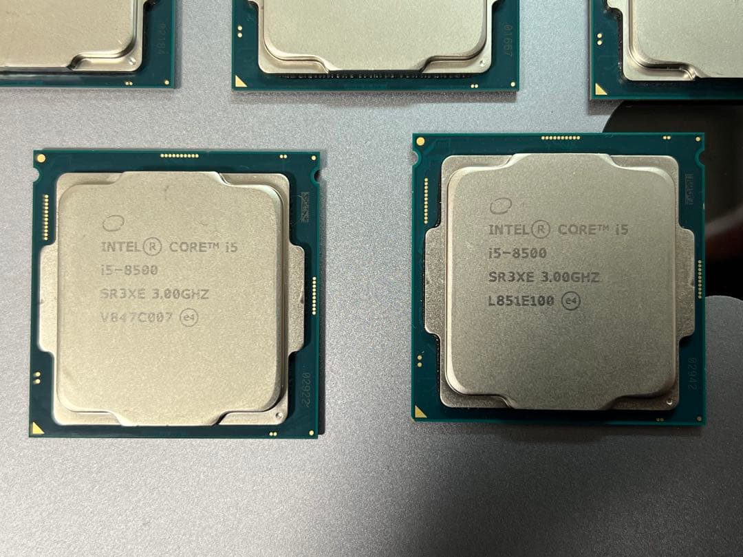 Intel Core i5-8500 CPU SR3XE x 5枚セット