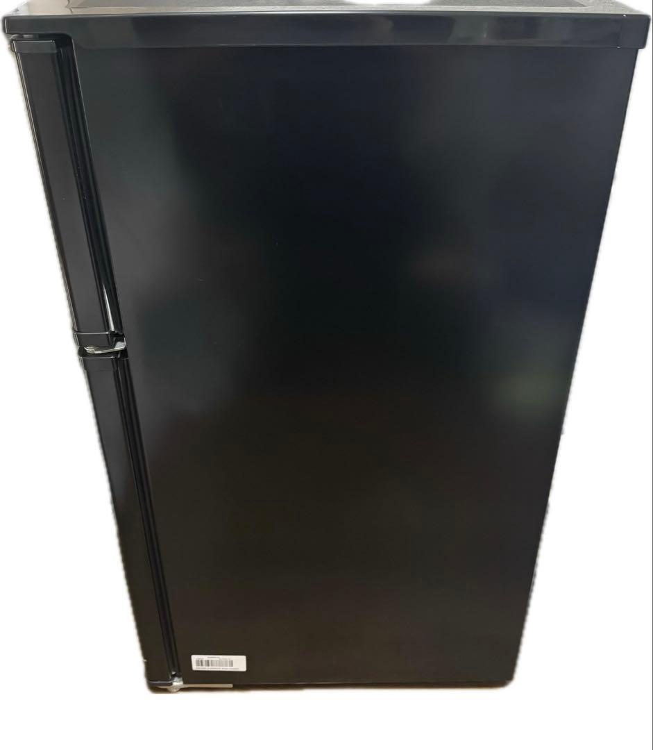 2023年製　コンフィー　2ドア　90L 冷蔵庫　ブラック　一人暮らし