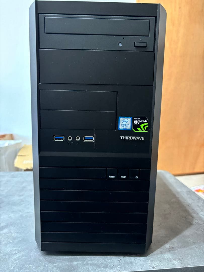 Core i7- 9700 GTX1650 ゲーミングPC