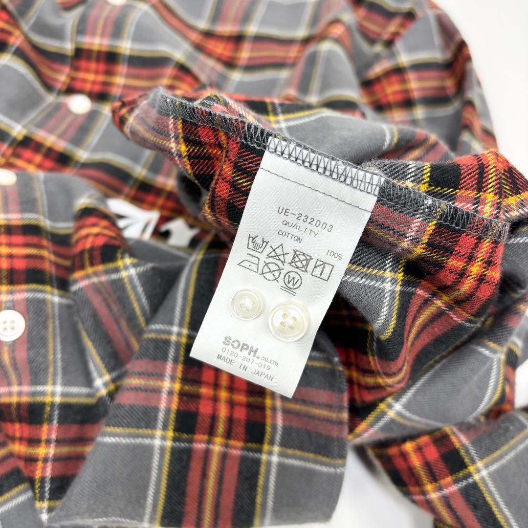 ユニフォームエクスペリメント FLANNEL BAGGY SHIRT 2