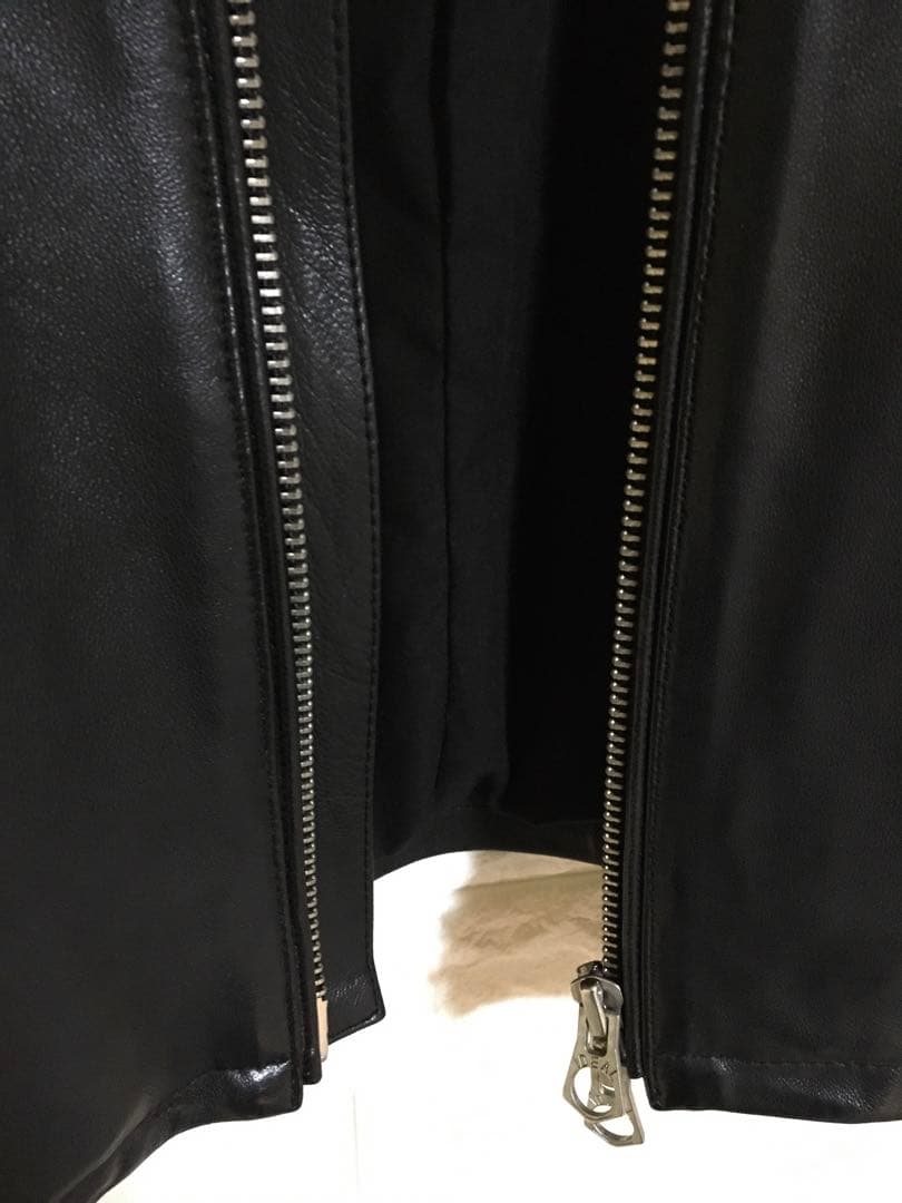 [極美品] HARE シングルライダースジャケット レザージャケット Sサイズ