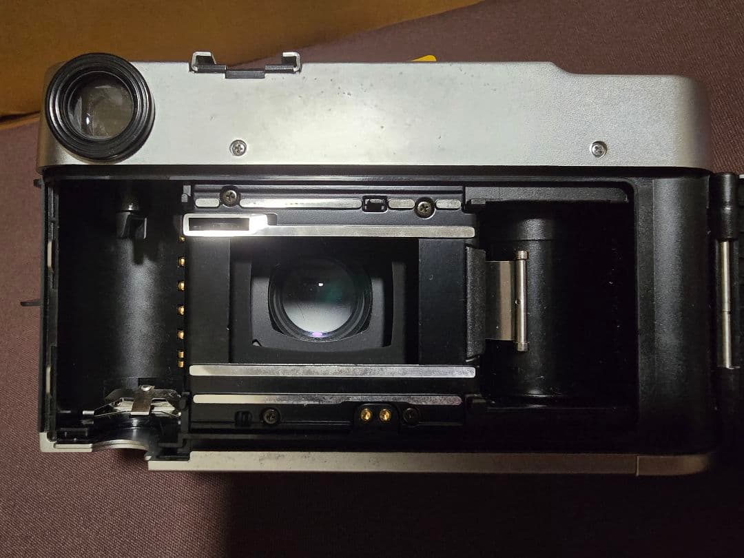 KONICA HEXAR sliver 中古　説明書　ジャンクストロボ付き