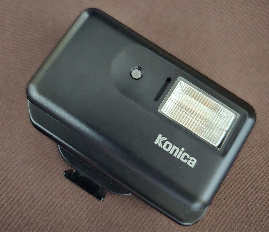 KONICA HEXAR sliver 中古　説明書　ジャンクストロボ付き