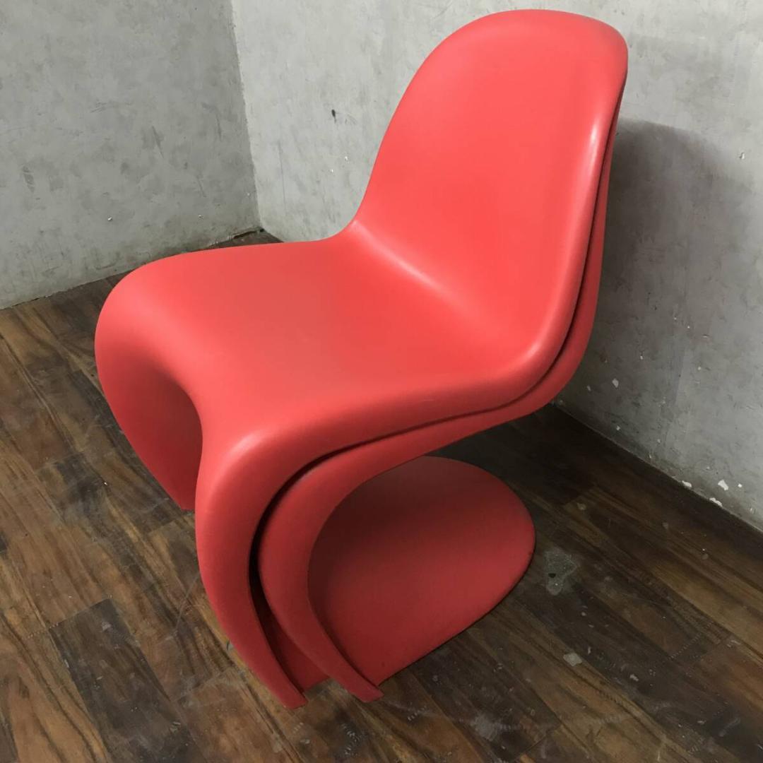 パントンチェア 2脚セット W48×D60×H83cm リプロダクト品