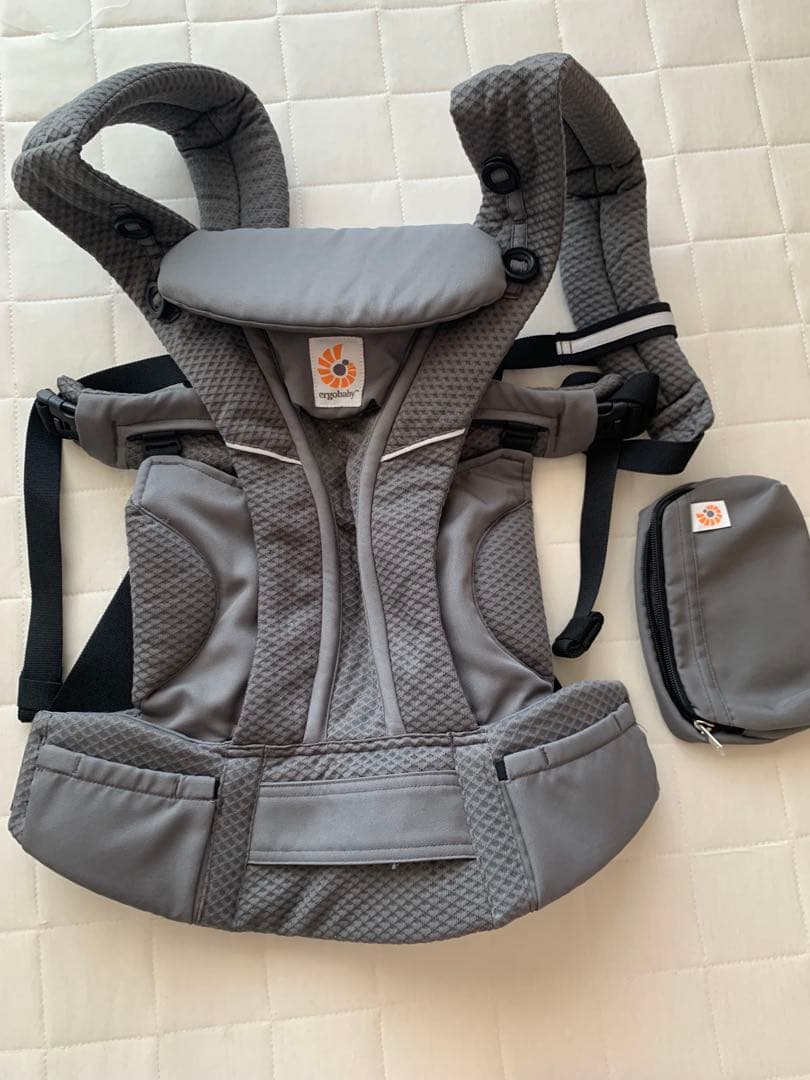 【未使用に近い】エルゴベビー OMNI Breeze グラファイトグレー