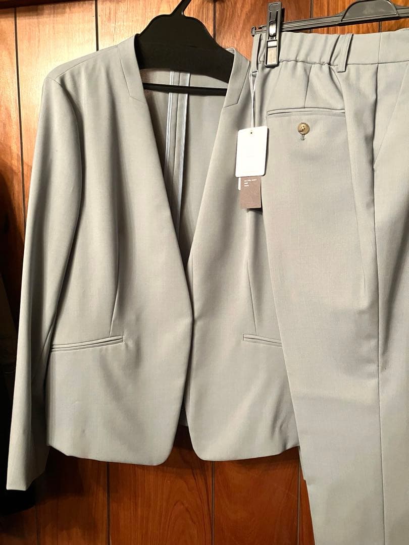 グリーンレーベルリラクシング　パンツスーツ　ジャケット　セットアップ　カチリラ