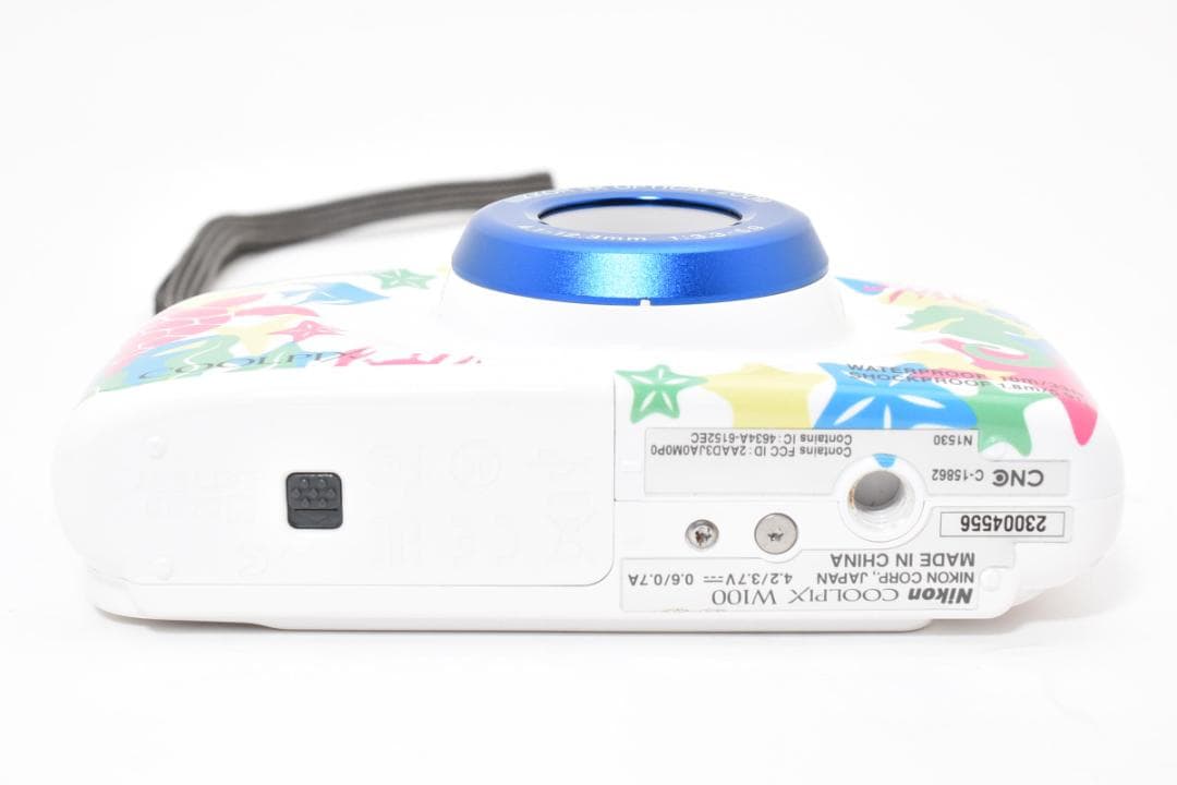超美品 ニコン COOLPIX W100 マリン コンパクトデジタル M859