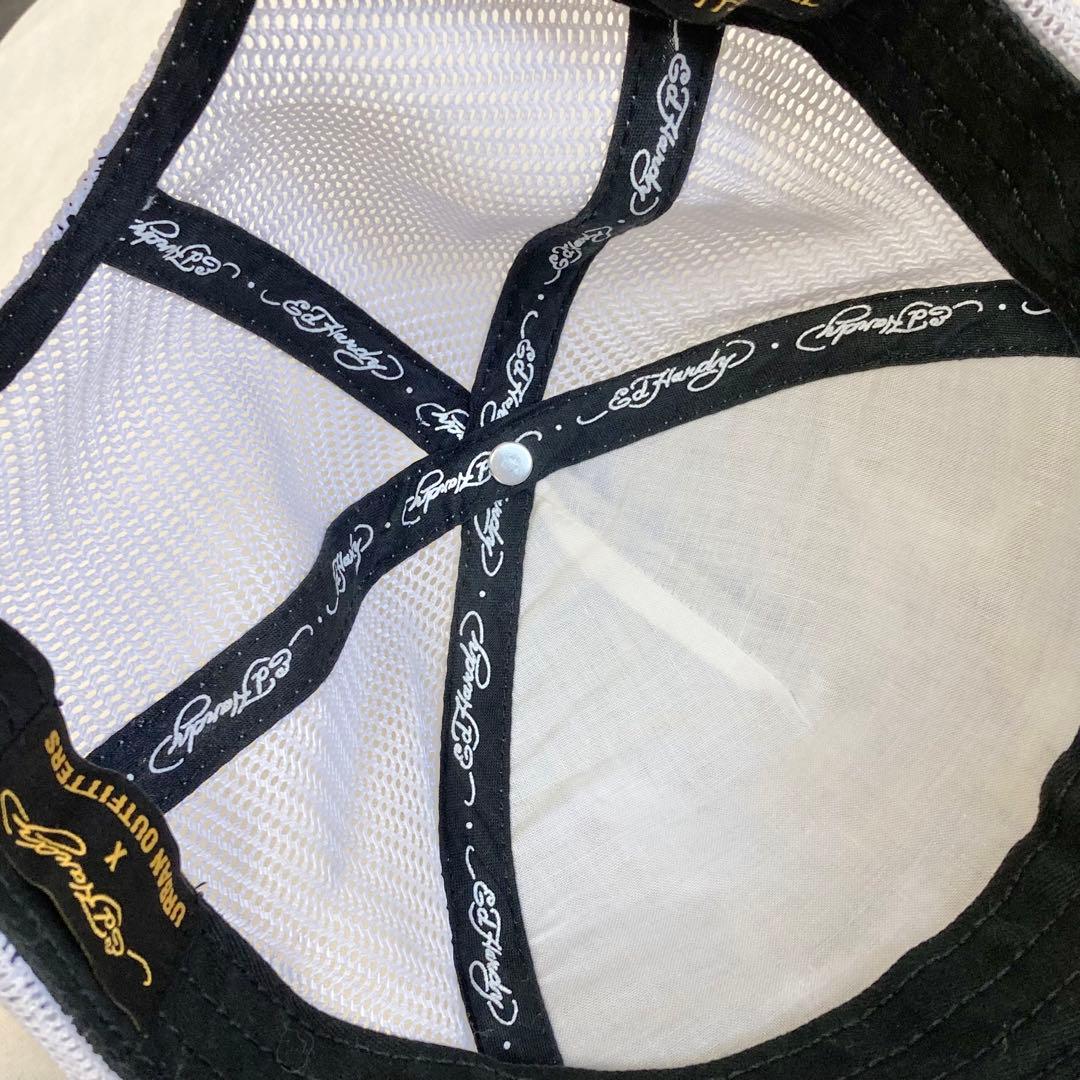 限定　Ed Hardy　キャップ　エドハーディー　ツイルメッシュ　帽子