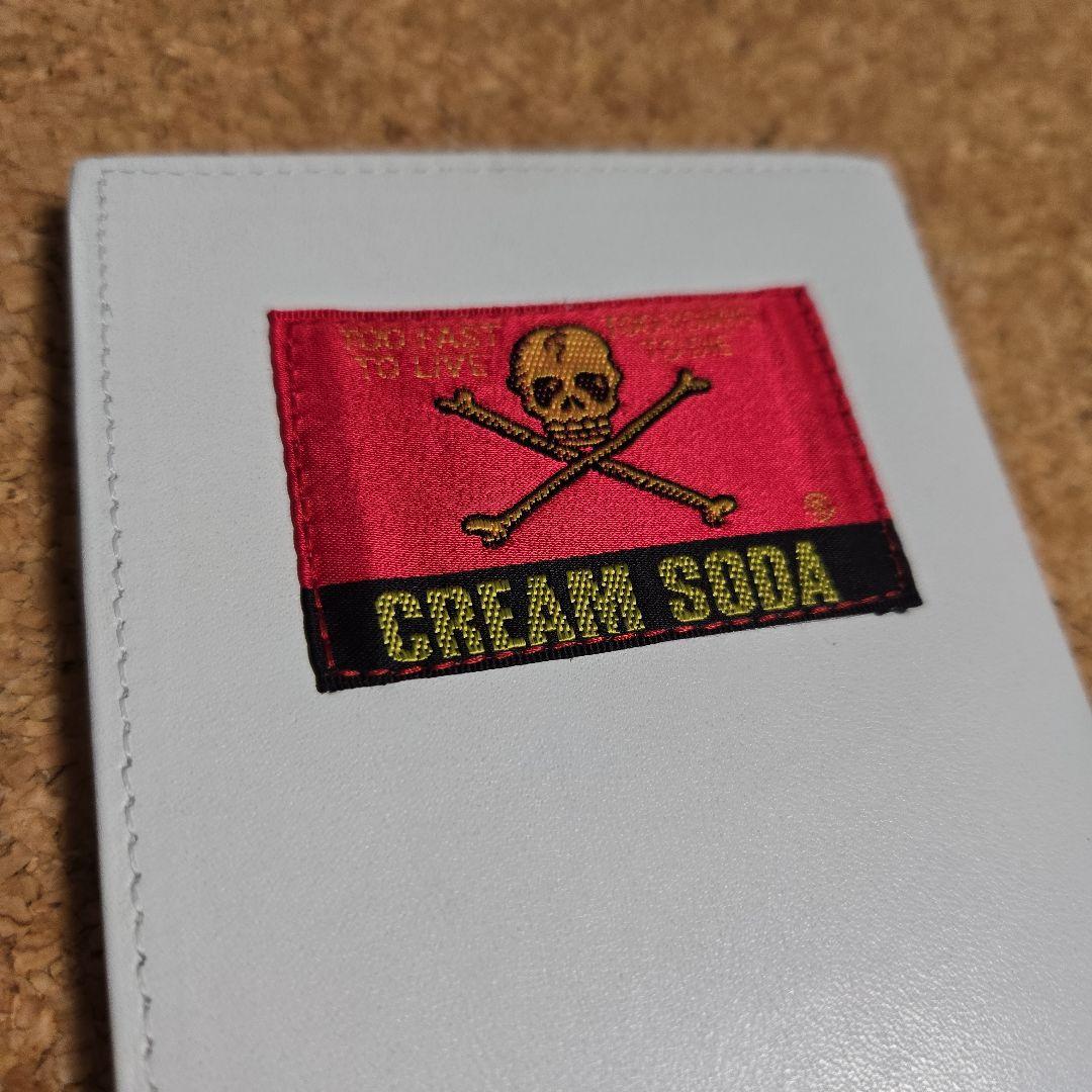 クリームソーダ　長財布　ホワイト　未使用品