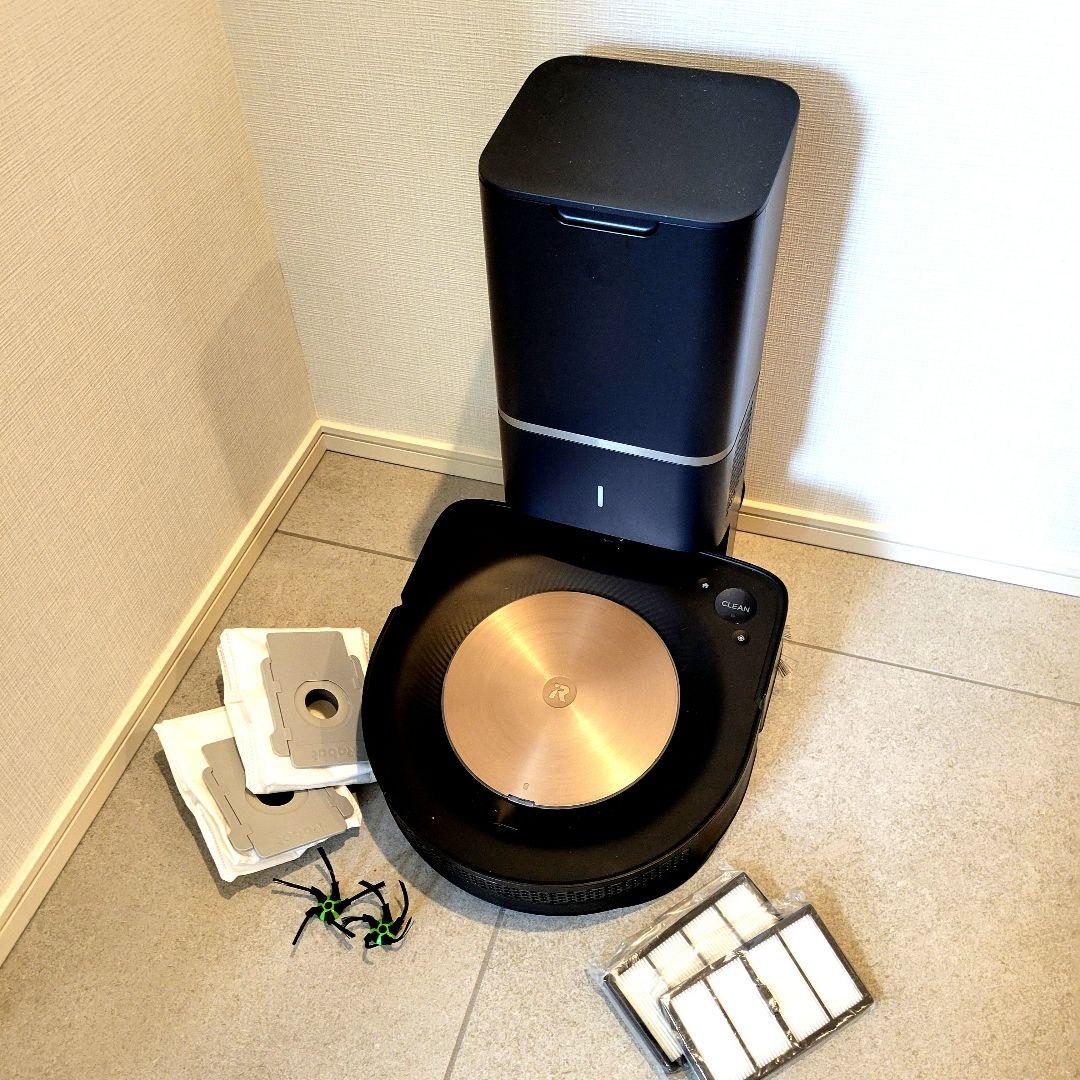iRobot ルンバ s9+ ロボット掃除機【動作確認済】交換用付属品付き