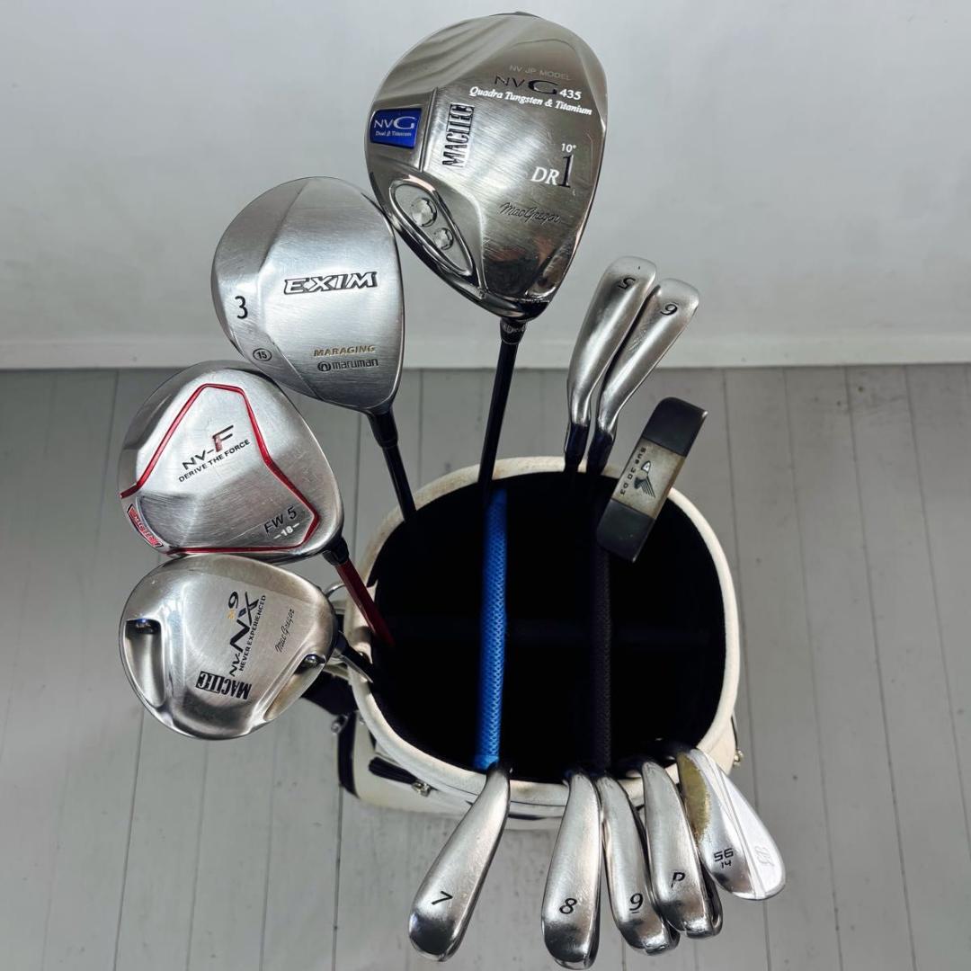 本格派 メンズゴルフクラブ 12本 フルセット お試しセット ゴルフセット
