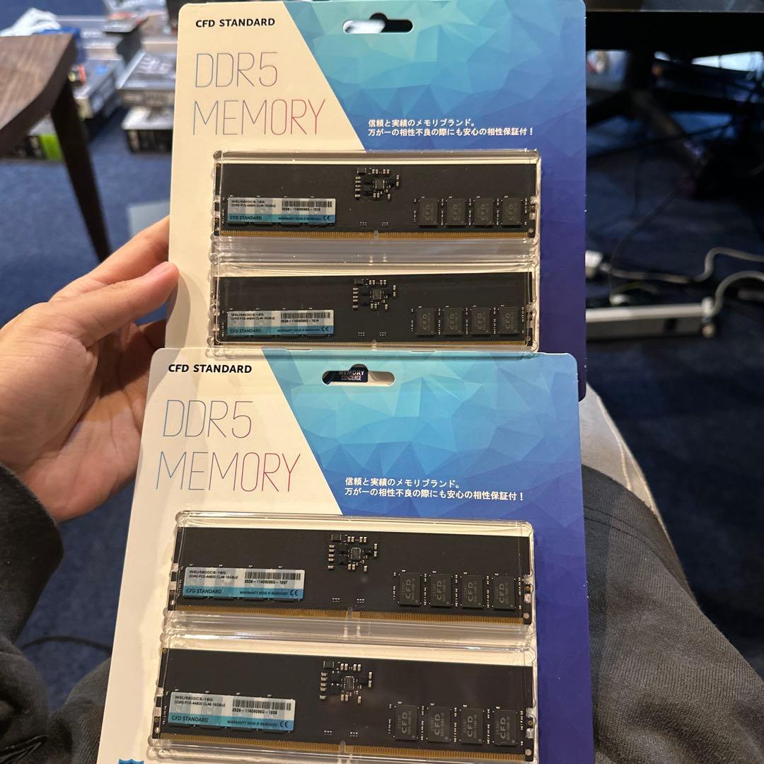 CFD DDR5メモリ 2枚セット×2 未開封
