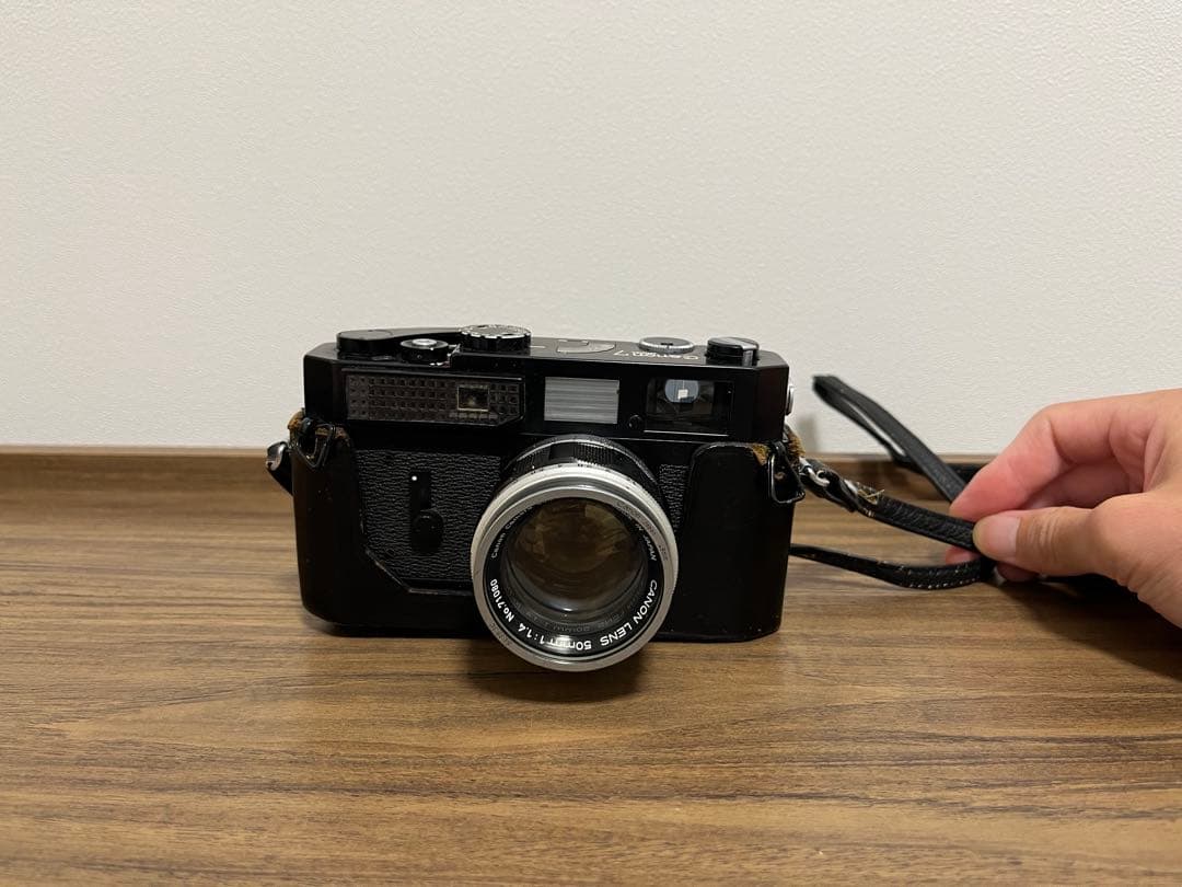 CANON Model 7 ブラック レンズセット(50mm 1:1.4)