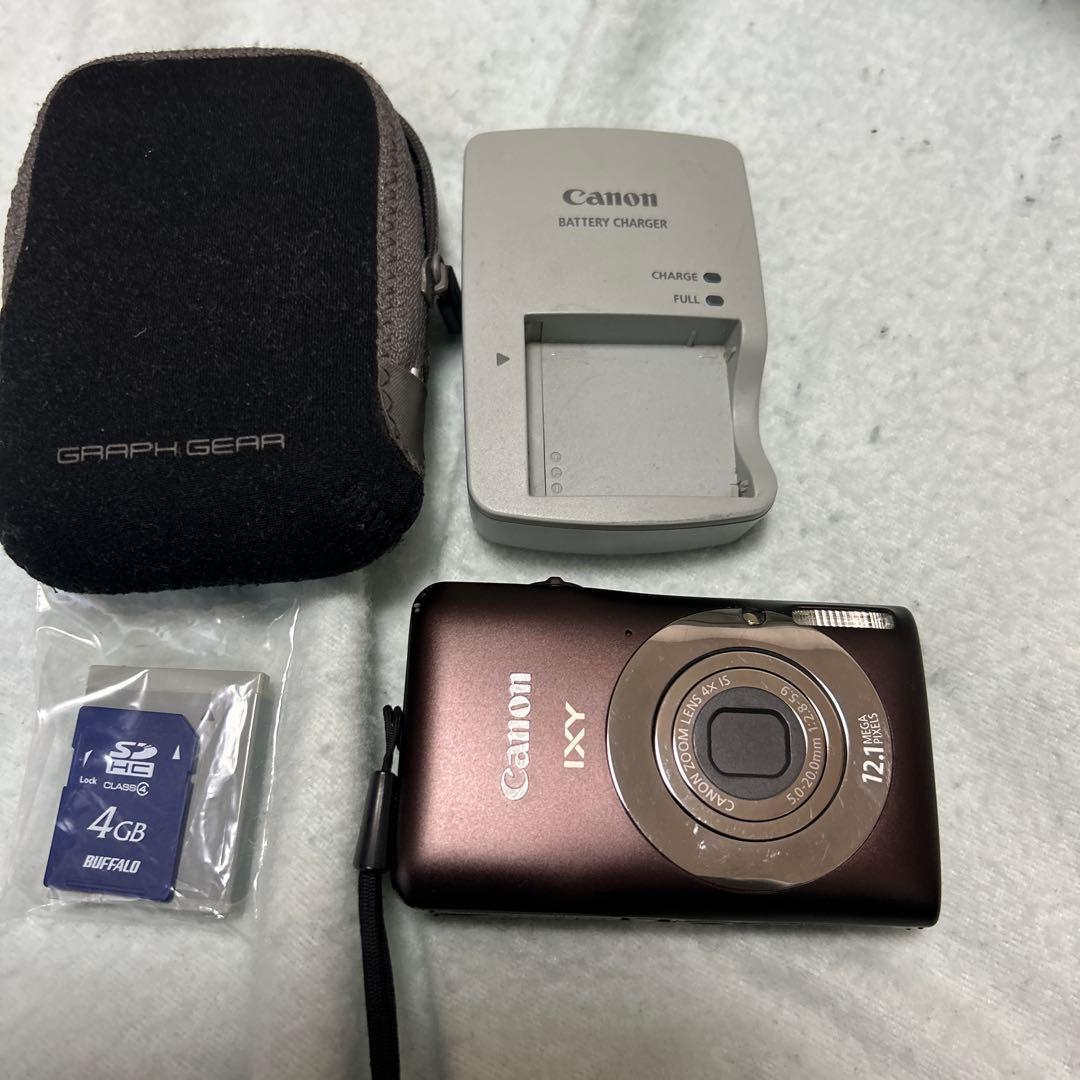 Canon IXY 200F メガピクセル コンパクトデジタルカメラ