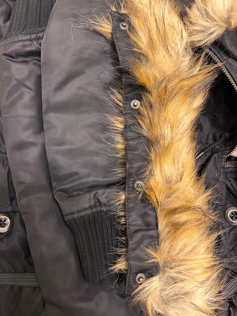 【美品】AVIREX ギャザー N-2B　フライトジャケット S