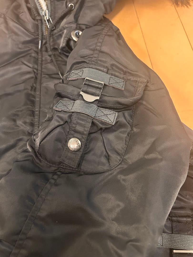 【美品】AVIREX ギャザー N-2B　フライトジャケット S