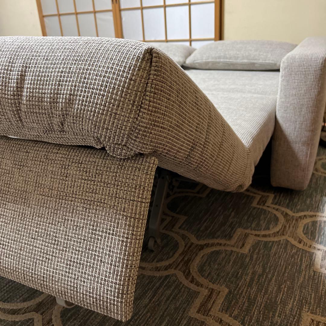 ソファベッド　ML セミダブル　大塚家具　グレー