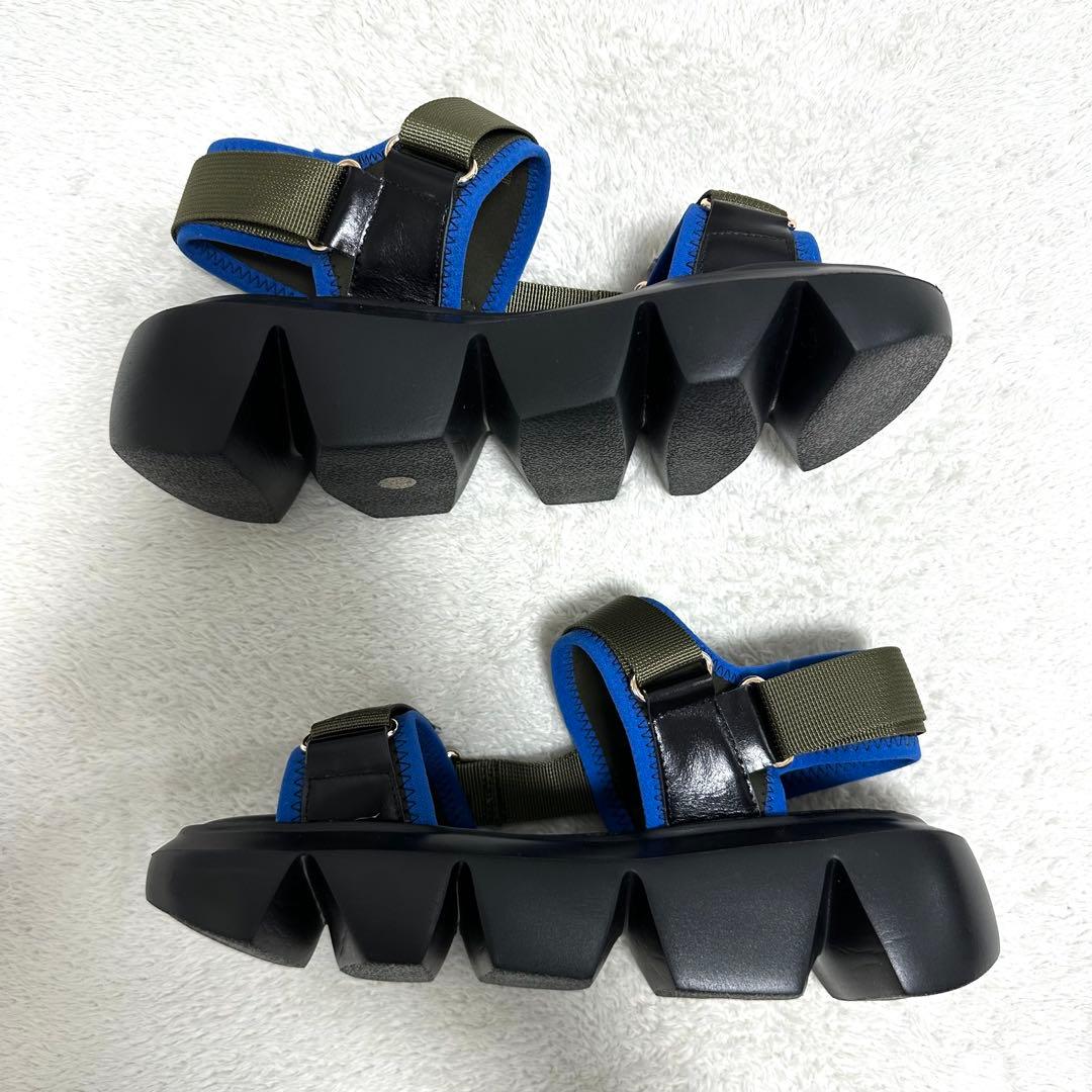 未使用品　MANA マナ　ベルクロサンダル　コンビ　バイカラー　スポーツサンダル