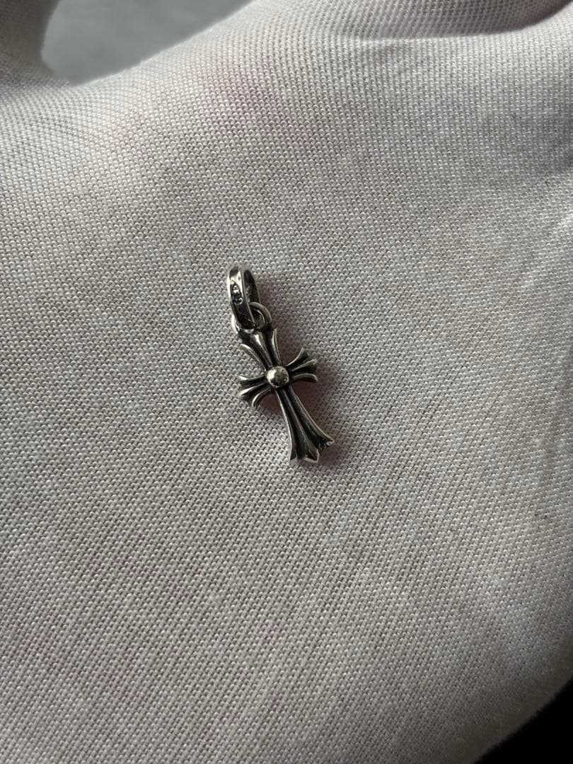 クロムハーツ 　ベイビーファット チャーム シルバーネックレストップ