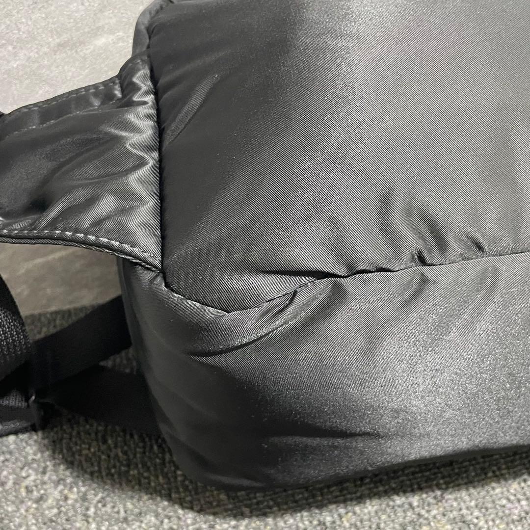 未使用級✨ PORTER タンカー ボディバッグウエストバック 黒 ヒップバッグ