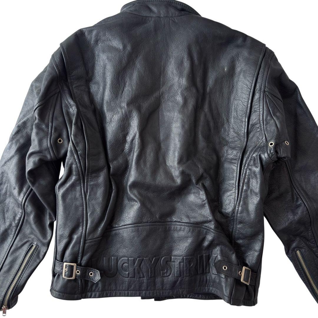 LUCKY STRIKE ラッキーストライク ライダース ジャケット Mサイズ