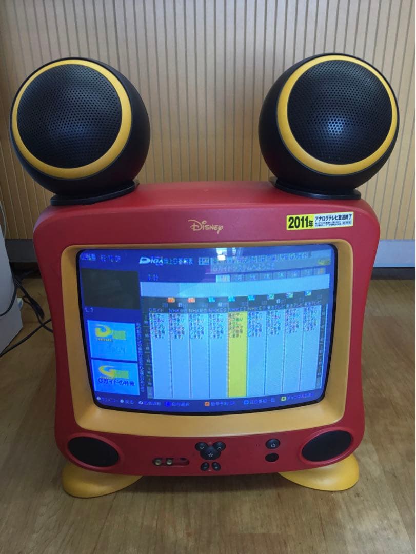 Disneyブラウン管テレビ(ミッキーマウス)