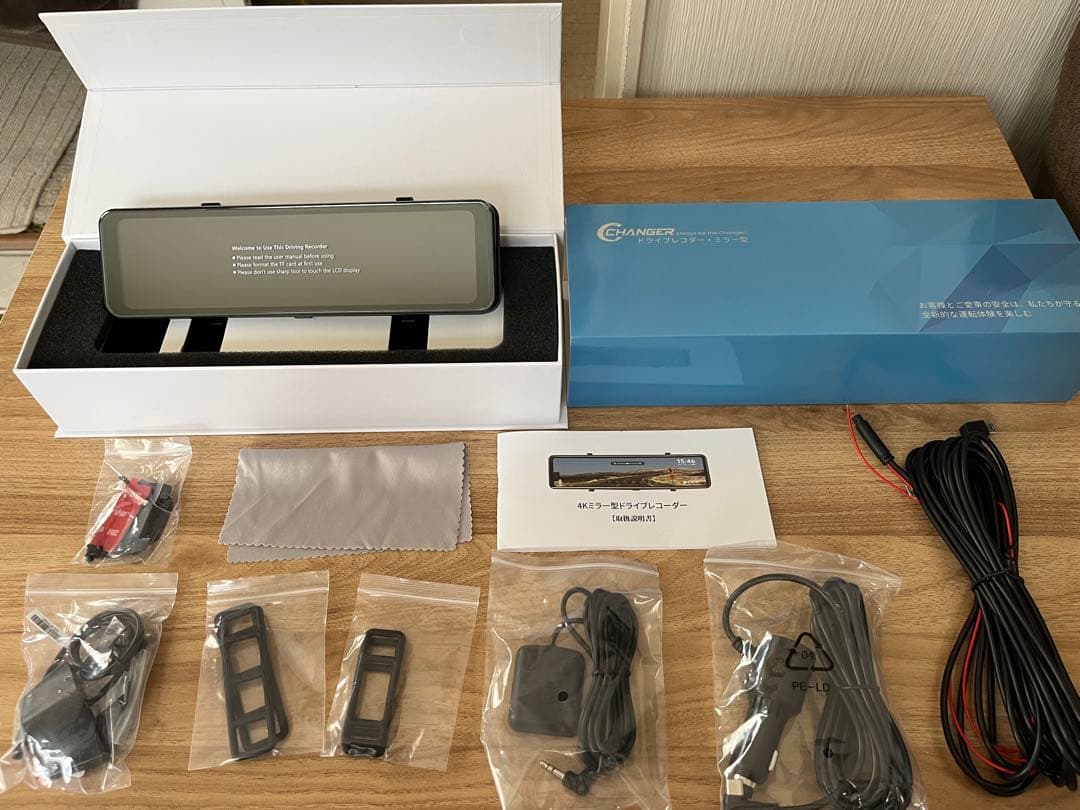 Changer4Kミラー型ドライブレコーダー V69plus (新品 未使用)