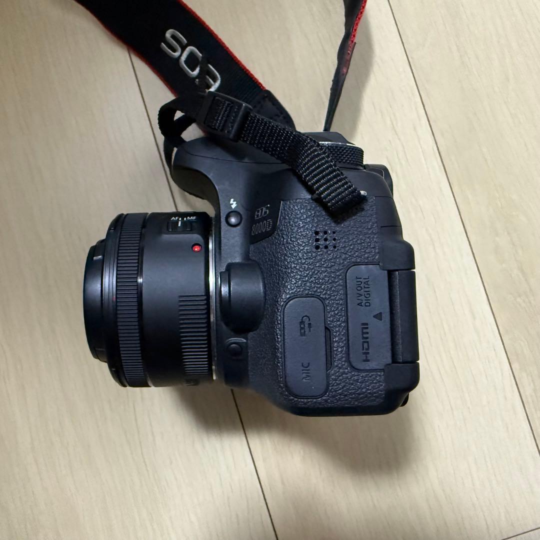 Canon eos8000d レンズ2種類　カバン付き