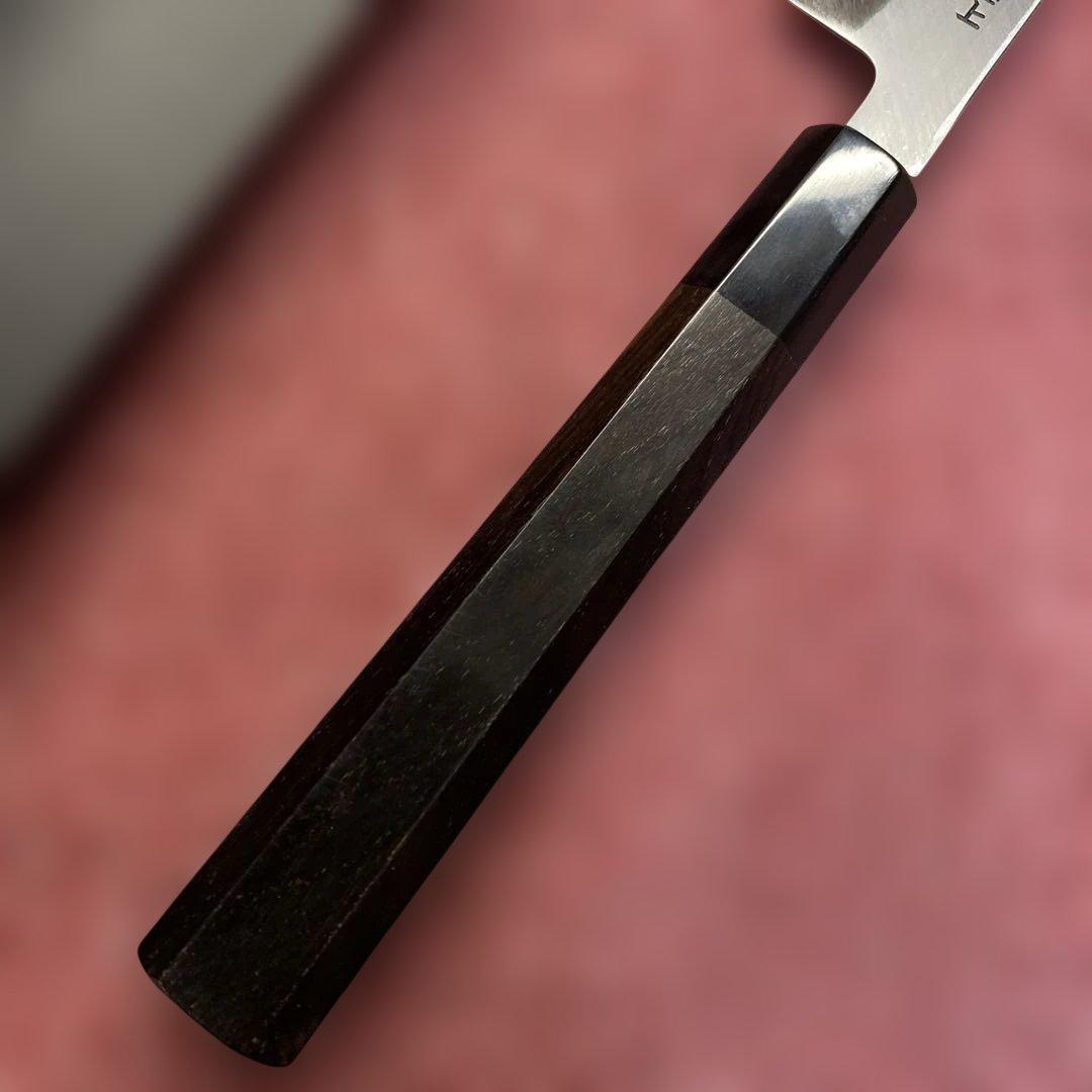 青二鋼　先丸柳刃包丁　300㎜ 尺0寸