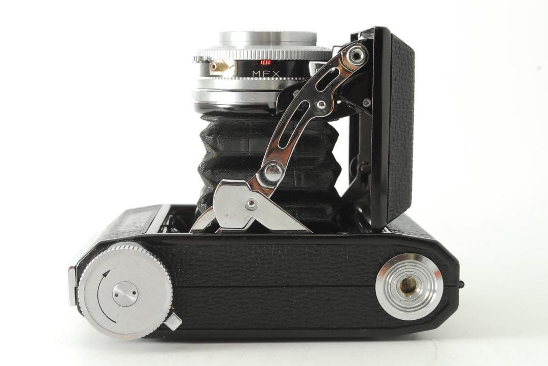 【整備済】KONICA 小西六 Pearl Ⅲ 蛇腹 中判フィルムカメラ