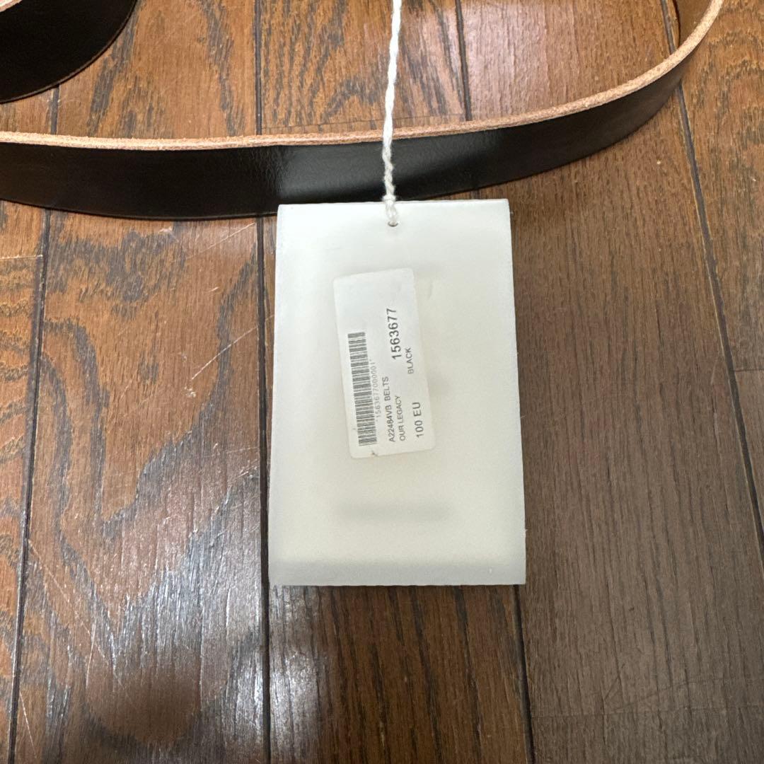 小物 our legacy 4cm Double Tongue Belt 100cm