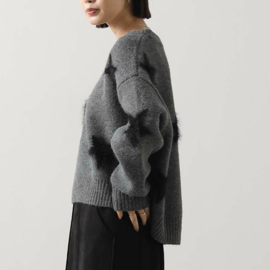 グレディブリリアン Greedy Brillian 星柄 ニット