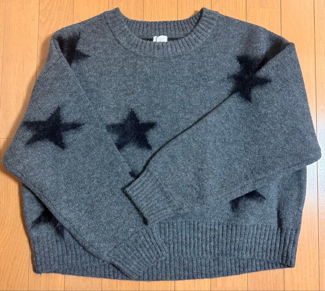 グレディブリリアン Greedy Brillian 星柄 ニット